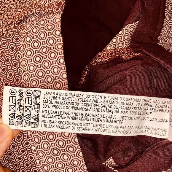 SOLD- Zara Man Limited Edition Red Printed Pants - Picture 6 of 7